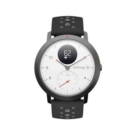 WITHINGS Steel HR Sport montre connectée noir argent