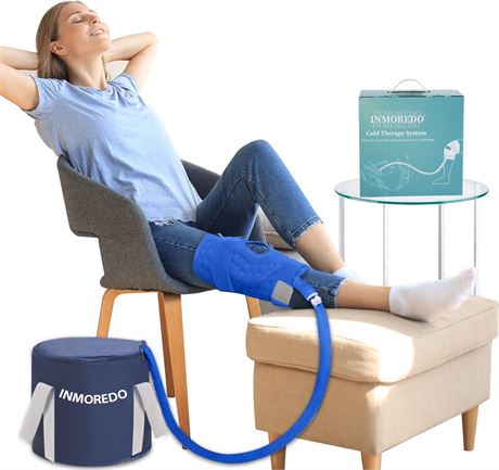 Inmoredo Cold Therapy Machine, Programmable Ice Therapy Knee & Post-Surgery