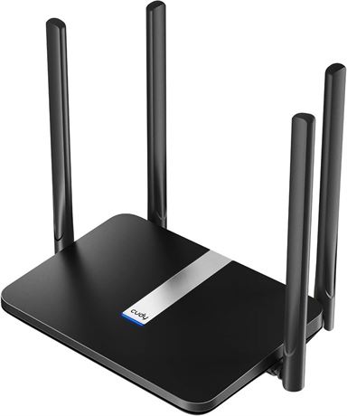 Cudy 4G LTE Cat 4 AC1200 Wi-Fi 5 Router, Nano SIM, 4 Ports, VPN, MU-MIMO