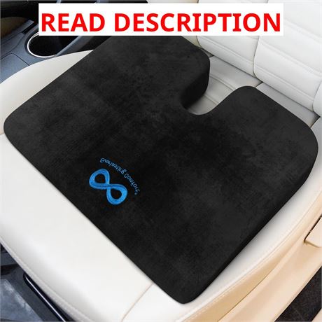 Everlasting Comfort Car Seat Cushion for Driving - Wedge Memory Foam