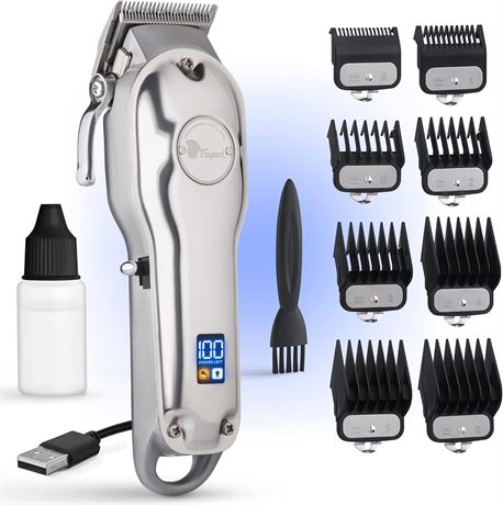 Fagaci Professional Hair Clippers, Cordless Men s Barber Clippers