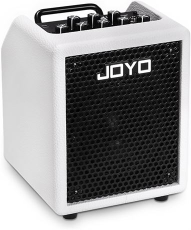JOYO 30W Bass Combo Amplifier, Bluetooth, EQ, Compressor, Portable Amp, White