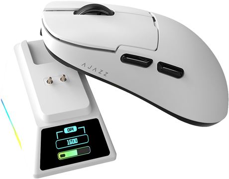 DAIDAI AJAZZ AJ159 APEX Souris sans fil 2,4G/BT, chargeur magn tique RVB