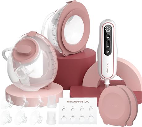 Momcozy Wearable Breast Pump V2 Pro Ultra-Light, Double Electric