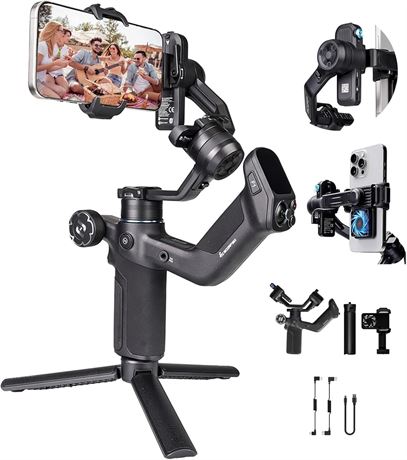 FeiyuTech Scorp Mini 3 Smartphone Gimbal with AI Tracker and Fan