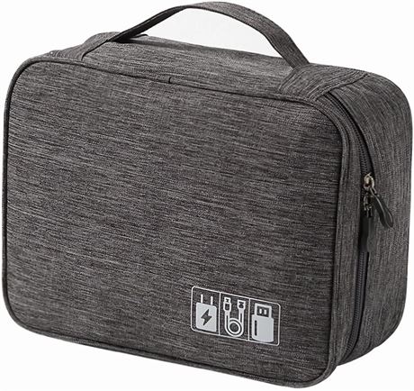 Referee Headset Organizer Bag, 4 Pack for V4/V6/FBIM Referee System (Gray)