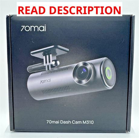 70mai Dash Cam M310 1296P Smart Wifi English Version New in Box