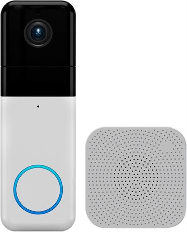 Wyze Wireless Video Doorbell Pro with Chime 1440p HD, 1:1 View, 2-Way Audio