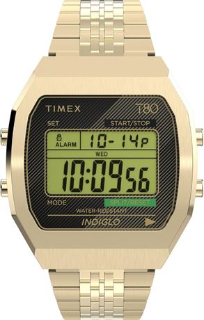 Timex Unisex T80 Steel 36mm Watch