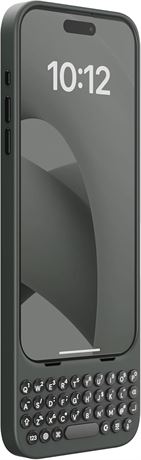 Clicks Keyboard Case for iPhone 16 Premium Typing Experience Onyx