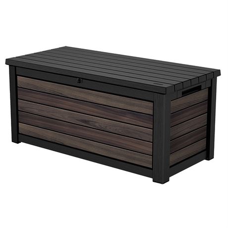 Keter Signature DecoCoat Resin Lockable Deck Box, 757-L/200-Gal