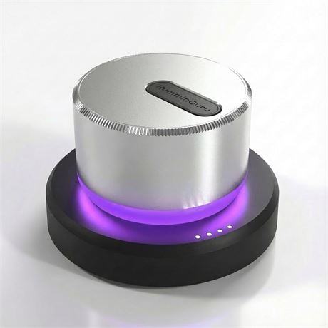 HumminGuru LUMI Record Weight Stabilizer & Speed Tester | 33/45/78RPM Disc