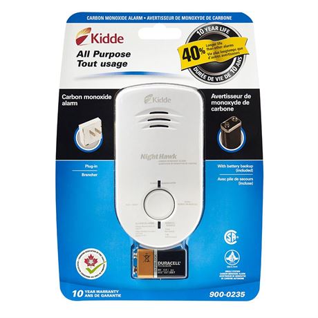 Kidde Nighthawk Plug-in Carbon Monoxide Alarm
