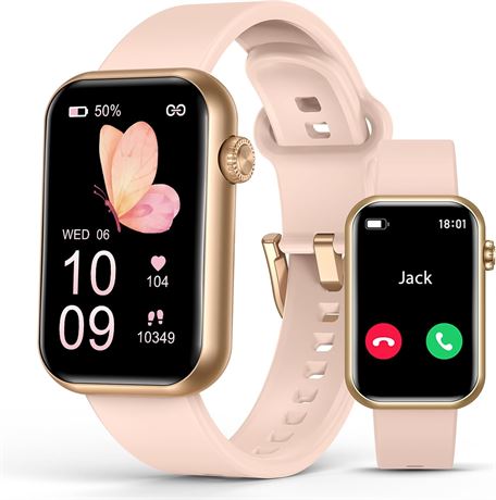 Smartwatch Fitness Tracker with 24/7 HR/SpO2, Sleep, 114 Modes, 1.57"