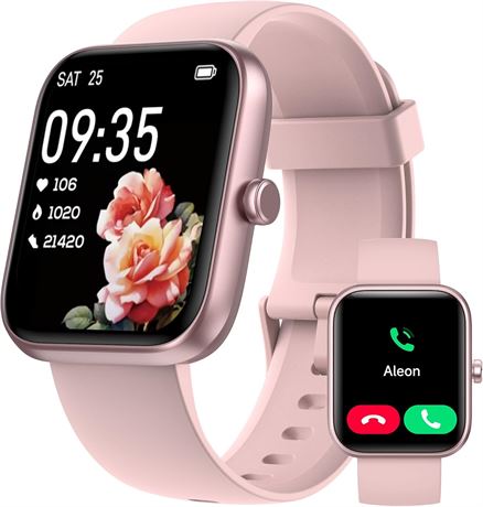 Smart Watch for Men & Women, Bluetooth Call, Alexa, 1.83" Fitness