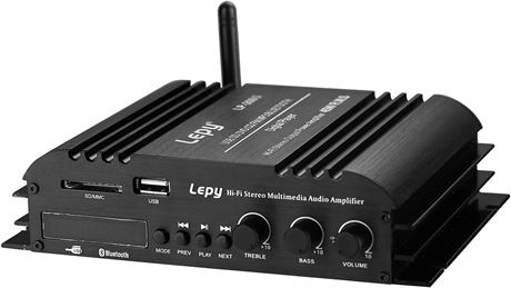 Nobsound Lepy Hi-Fi 4-Channel Bluetooth Power Amplifier 180W (45W x4) USB