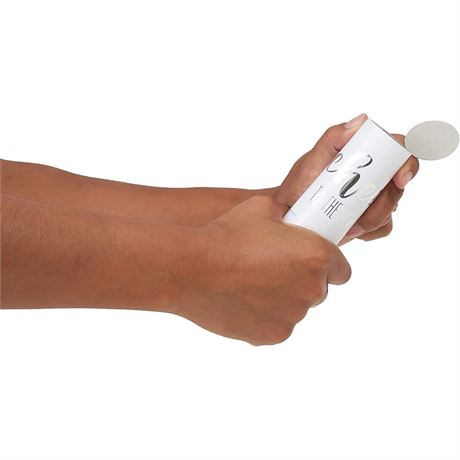20-Pack Silver Foil Confetti Party Shakers for Wedding Reception, White