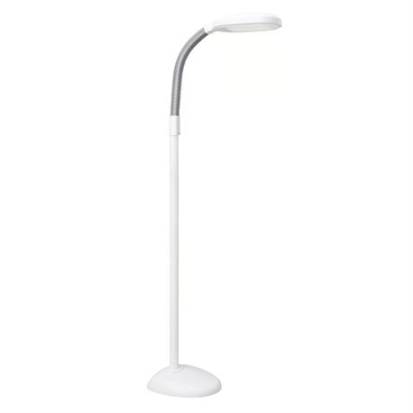 Verilux SmartLight 64 in. White Floor Lamp