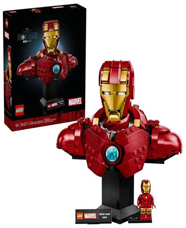 LEGO Iron Man MK4 Bust Building Kit 76327