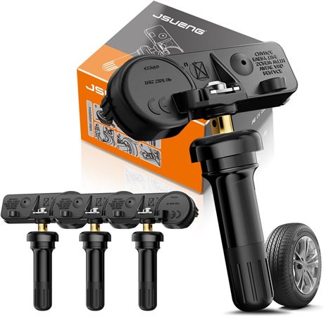 Capteur TPMS 433MHz Lot de 4 pour Jeep Wrangler JK et Ram 1500-3500