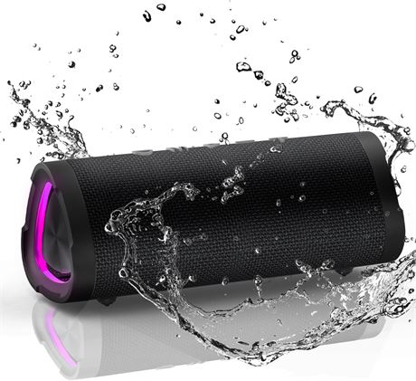 Vanzon V40 enceinte Bluetooth 24W étanche IPX7, 24h autonomie