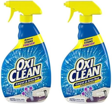 OxiClean Carpet Stain Remover, 24oz, 2 Pack
