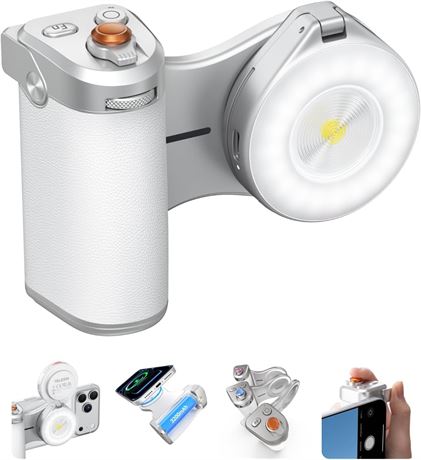 TELESIN Pro Shot Imaging Grip + Beauty Selfie Flash Bundle Kit