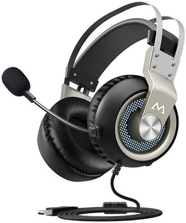 EG3 Pro Casque Gaming USB 7.1 Filaire Son Surround avec Micro