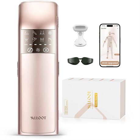 IPL Laser Hair Removal Device with Ice Cooling for Women & Men