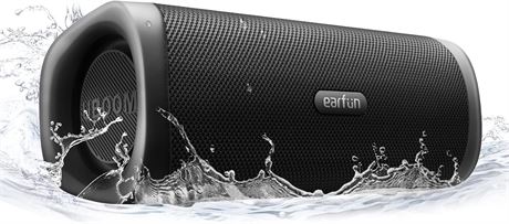 EarFun UBOOM L Bluetooth Speaker 28W, IP67 Waterproof, Dual Pairing