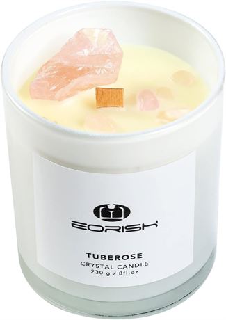 Bougie rose romantique tubéreuse cadeau femme
