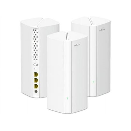 Tenda AX3000 WiFi 6 Mesh System MX12 Dual-Band 7000 SqFt Coverage 3-Pack