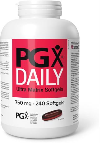 Natural Factors PGX Daily 750mg, 240 softgels