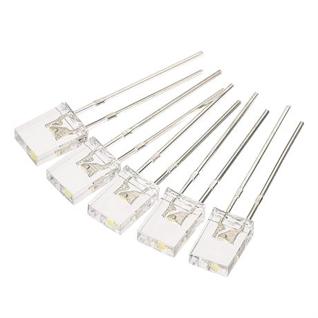 PATIKIL LED Bulbs 2x5x7mm Blue - 200 Pcs