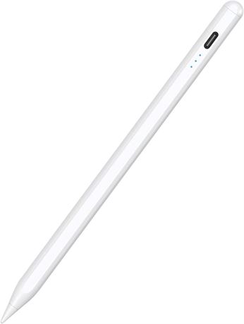 Stylus Pen for iPad - 10-Min Fast Charge, Magnetic Attachment