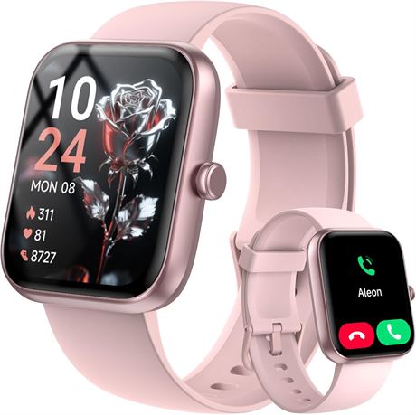 Smart Watch for Men & Women, Bluetooth Call, Alexa, 1.83" Fitness