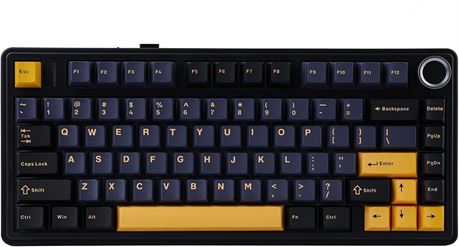 Clavier mécanique EPOMAKER x Aula F75 75% RGB sans fil Bluetooth