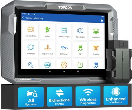 TOPDON ArtiDiag900 Lite scanner auto bidirectionnel OBD2