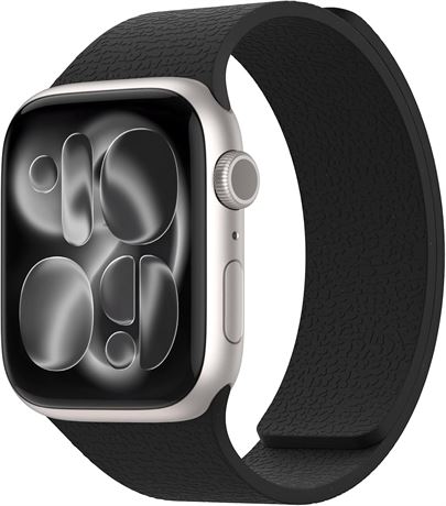 Nereides Magnetic Silicone Band for Apple Watch 38-42mm, Series 1-11 SE