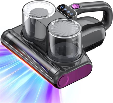 Aspirateur matelas UV 16Kpa 500W filtre HEPA ultrasons port élargi