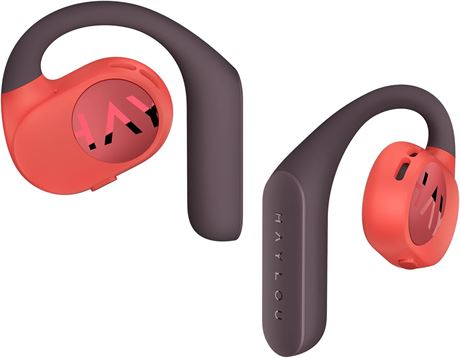 HAYLOU PurFree Buds Open Ear Sport Headphones, True Wireless BT 5.2 24H Play