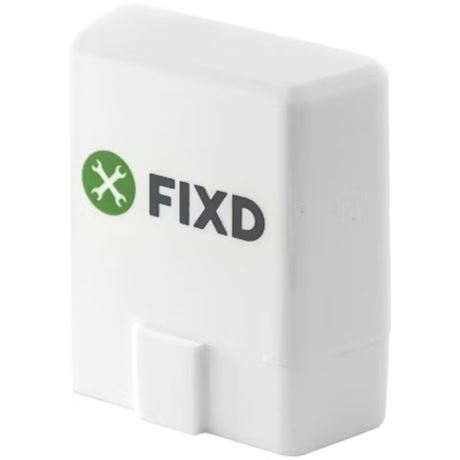 FIXD Vehicle Health Monitor OBD2 Diagnostic Sensor – White