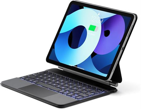 iPad Air 11" M2/M3 Keyboard Case with Touchpad Backlit