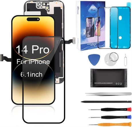 Écran de remplacement iPhone 14 Pro 6.1" kit complet