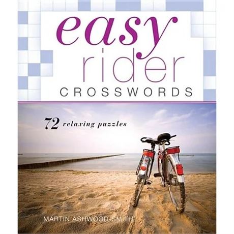 Livre Mots Croisés Easy Rider 72 Grilles Relaxantes