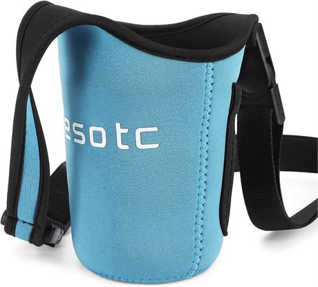 Bouteille d'eau chien pliable lesotc, étanche, voyage randonnée