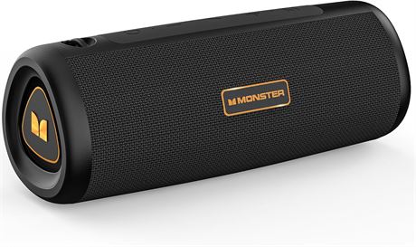 Monster S230 Bluetooth Speaker, 30W, 24H Playtime, BT 6.0, TF/AUX, Outdoor