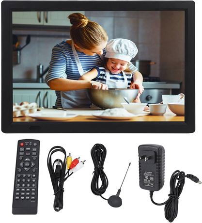 TV LED portable 16", tuner numérique, 1080P, camping/cuisine