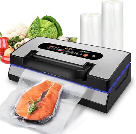 SEATAO VH5188 Automatic Vacuum Sealer, 90kPa Multifunction Commercial