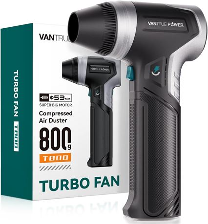 Electric Air Duster 28.22 oz, Rechargeable Cordless Blower, 3-Gear